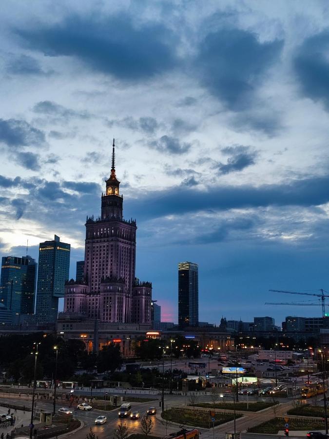 Aparthotel Marszalkowska Studio With View Warschau Exterior foto